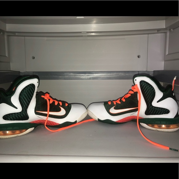 Lebron 9 “Miami Hurricanes” ?Need Gone? main image 5